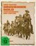 "JOHN WAYNE DRECKIGES GOLD ANN-MARGRET ROD TAYLOR." Sepia-Fotografie von Reitern in Westernkleidung. FSK 12 Logo.