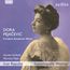 "Dora Pejačević: Complete Symphonic Works" steht auf einem lila Hintergrund. Eine Frau seitlich im Edwardianischen Stil.
