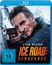 Text: "Liam Neeson, Ice Road: Vengeance, FSK ab 16 freigegeben." Ein Mann zielt mit einer Pistole, im Hintergrund Schneeberge.