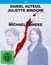 Text: "Daniel Auteuil, Juliette Binoche, Caché, Ein Film von Michael Haneke, FSK ab 12 freigegeben." Zwei Personen im Hintergrund.