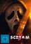 Text: SCREAM 7, VORAB-COVER, FSK ab 16 freigegeben. Eine schaurige Maske mit Kapuze und ein Messer reflektiert ein brennendes Haus.