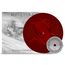 "Sepultura" und "The Cloud of Unknowing" auf grauem Hintergrund, daneben eine rote Vinyl mit einem Muster.