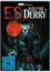 „ES: WELCOME TO DERRY“, „DIE KOMPLETTE ERSTE STAFFEL“, „FSK ab 16“; unheimlicher Clown hält roten Ballon mit Menschen.