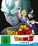 „DRAGON BALL Z“, „FILME 5-8“. Ab 12 freigegeben. Illustration von drei kämpfenden Charakteren vor einem großen Gesicht.