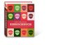 "Das Original Einkochbuch. Grundlagen, Rezeptideen, Tipps & Tricks. Buntes Cover mit Erdbeer-Illustrationen."