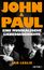 Großer orangefarbener Text: "JOHN & PAUL". Darunter: "EINE MUSIKALISCHE LIEBESGESCHICHTE". Unten: "IAN LESLIE" und "HEYNE".