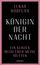 "Lukas Bärfuss, Königin der Nacht, Ein kurzes Buch über meine Mutter, Rowohlt." Schwarzer Hintergrund, rosa Rand.