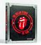 "THE ROLLING STONES ON TOUR" und "DEUTSCHE AUSGABE" stehen neben einem roten Zungenlogo auf schwarzem Hintergrund.