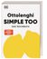„Ottolenghi SIMPLE TOO DAS KOCHBUCH“ steht auf einem Cover mit zwei gelben Formen und einem DK-Logo.