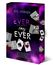 Buchcover mit: D.C. Odesza, "Ever Say Ever", Dark Romance. Zwei Spielkarten mit Blutflecken. Lila Hintergrund.