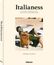"Italianess - Eleganz, Espresso und ein Hauch von Rebellion" von Georges Desrues. Frau entspannt auf einem Stuhl in der Sonne.