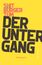 Text in großen Buchstaben: "SHITBURGERTUM DER UNTERGANG". Darunter steht "Ulf Poschardt". Gelber Hintergrund, Buchcover.