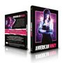 Die Texte sagen: "AUSSEHEN IST ALLES", "AMERICAN MARY". Eine Frau in Schürze steht mit verschränkten Armen vor rosa Neon-Hintergrund., 1 Blu-ray Disc und 1 DVD