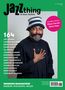 „Jazz thing & blue rhythm“, Ausgabe 164. Musiker Nduduzo Makhathini, trägt eine gestreifte Mütze, Hand auf der Brust., Zeitschrift