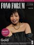 Titel: FONO FORUM. Oktober 2026. Oben: Das Beste aus Klassik - Jazz - Hifi. Frau mit schwarzen lockigen Haaren, goldene Kette., Zeitschrift