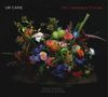"URI CAINE", "The 7 Generation Principle". Ein opulentes Blumengesteck auf dunklem Hintergrund., CD