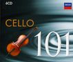 : Cello 101 - 101 Essential Tracks from Romantic Cello, CD,CD,CD,CD,CD,CD