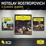 : Mstislav Rostropovich - 3 Album Classics, CD,CD,CD