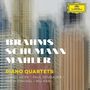: Brahms, Schumann, Mahler - Piano Quartets, CD