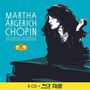 Frederic Chopin: Martha Argerich - The Complete Chopin-Recordings on Deutsche Grammophon (mit Blu-ray Audio), CD,CD,CD,CD,CD,BRA