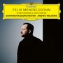 Felix Mendelssohn: Symphonies & Oratorios. Gewandhausorchester, Andris Nelsons. Seitliches Porträt eines Mannes., 7 CDs