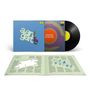 Text: "avant garde", "cornelius cardew: the great learning the scratch orchestra". Ein Plattencover mit Schallplatte., LP