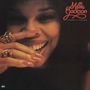 Millie Jackson, A Moment's Pleasure, Frau lächelt, hält Hand vorm Gesicht, lange rote Nägel, goldene Ringe., LP
