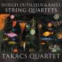 Stephen Hough (geb. 1961): Streichquartett Nr.1 "Les Six recontres", CD
