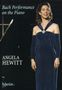: Angela Hewitt - Bach Performance on the Piano, DVD