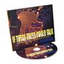 "IF THESE TREES COULD TALK" in Gelb, "THE HIDDEN HAND" in Blau. Hintergrund zeigt eine vulkanische Textur., CD