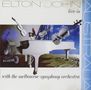 "ELTON JOHN live in AUSTRALIA with the melbourne symphony orchestra" auf einem Albumcover, zeigt ein Piano und schwebende Geigen., CD
