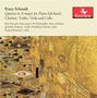 Franz Schmidt (1874-1939): Quintett für Klavier (linke Hand), Klarinette & Streichtrio A-Dur, CD