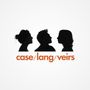 Text: "case/lang/veirs". Drei schwarze Silhouetten im Profil auf weißem Hintergrund; zwei Frauen und ein Mann., 2 LPs