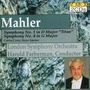 Gustav Mahler: Symphonien Nr.1 & 4, CD,CD