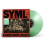 **SYML PARIS UNPLUGGED** steht groß auf einem Plattencover. Eine mintgrüne Schallplatte ist sichtbar., LP