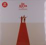 Text: "180g RED VINYL", "ST. LUCIA", "BABA MOKANNA DRAWN". Zwei Personen stehen auf einem roten Teppich, einer mit Gitarre., LP