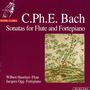 C.p.e. Bach: Sonatas For Flute And.., CD