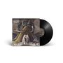 Text: "Robert Plant Saving Grace" - "All That Glitters...". Illustration: Mystische Figur mit verdecktem Gesicht und Hörnern. Schallplatte rechts., LP