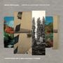 Text: „BRAD MEHLDAU ORPHEUS CHAMBER ORCHESTRA“, „VARIATIONS ON A MELANCHOLY THEME“. Collage von Fotos übereinander., CD
