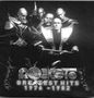 Text: "Rockets Greatest Hits 1976-1982." Fünf futuristisch gekleidete, kahle Männer in glänzenden Rüstungen., CD