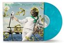 "Rod Stewart - Atlantic Crossing" steht oben. Eine Illustration zeigt einen Mann in Weiß auf einem Schiffsbug, umgeben von goldenen Ankern., LP