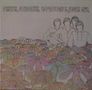 „PISCES, AQUARIUS, CAPRICORN & JONES LTD.“ Vier stilisierte Personen in bunter Blumenlandschaft., 4 CDs und 1 Single 7"