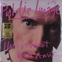 „Public Image Ltd. This is what you want...“ in pinker Schrift auf einem Gesicht mit einem intensiven Blick., LP