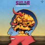 "Sun Ra and His Outer Space Arkestra - A Fireside Chat with Lucifer." Illustrationsprofil eines Gesichts mit Atompilz., LP