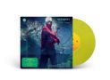 "MORRISSEY Deluxe Notre-Dame" und "Hello Hell, Happy New Tears" auf grünem Sticker; gelbe Vinylschallplatte., Single 12"