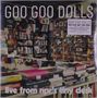 "Goo Goo Dolls" und "live from npr's tiny desk" auf einem Cover mit einem vollgestellten, bunten Büro im Hintergrund., LP