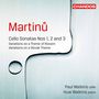 Bohuslav Martinu: Sonaten für Cello & Klavier Nr.1-3, CD