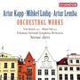 Artur Kapp: Symphonie Nr.4 "Youth Symphony", CD
