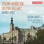 "Joachim Mendelson Grażyna Bacewicz Chamber Works" steht oben. Ein historisches Gebäude vor blauem Himmel unten., CD