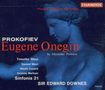 Serge Prokofieff (1891-1953): Eugen Onegin (Bühnenmusik), 2 CDs